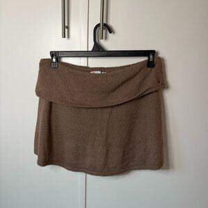 free people beach sweater skirt